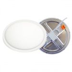 Spotlight 5653 LED Panel Οροφής Χωνευτό Στρογγυλό Ρυθμιζόμενης Κοπής 20W 4000K 1800lm