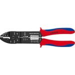 Knipex Πρέσα Ακροδεκτών Διατομής 0.5 - 6mm² με Απογυμνωτή (Μήκος 240mm)