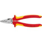 Knipex Πρέσα Ακροδεκτών με Μόνωση (Μήκος 180mm)