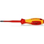 Knipex Κατσαβίδι Ηλεκτρολόγου VDE 1000V Σταυρός Μεγέθους PH2x100mm