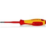 Knipex Κατσαβίδι Ηλεκτρολόγου VDE 1000V Σταυρός με Μήκος 80mm