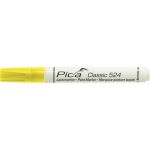 Pica Classic 524 Ανεξίτηλος Μαρκαδόρος Κίτρινος 4mm