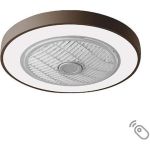 Lineme Marin Πλαφονιέρα 50cm με Φως Καφέ
