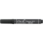Pica Ανεξίτηλος Μαρκαδόρος Μαύρος 6mm