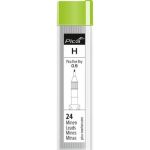Pica 24 Συσκευασίες x 24 Μύτες Μολυβιού Fine-Dry Refills Πάχους 0.9mm Τύπου H