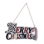 Eurolamp Χριστουγεννιάτικο Στολίδι Merry Christmas 23x12x1,5cm Multi