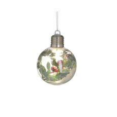 Inart Μπάλα Led Multicolor Φ8 (6 τεμ)