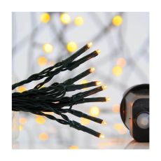 Eurolamp 400 Χριστουγεννιάτικα Λαμπάκια LED σε Σειρά Θερμά Λευκά  600-13401