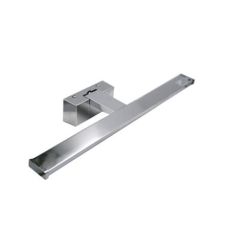 Adeleq 3-60012166 LED ΦΩΤ.ΛΟΥΤΡΟΥ ΑΛΟΥΜΙΝΙΟΥ & PC 12W 4000K ΑΣΗΜΙ 60cm IP44 ΜΕ ΒΑΣΗ