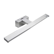 Adeleq 3-6001216 LED ΦΩΤ.ΛΟΥΤΡΟΥ ΑΛΟΥΜΙΝΙΟΥ & PC 12W 4000K ΧΡΩΜΙΟ 60cm IP44 ΜΕ ΒΑΣΗ