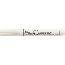 Pica Classic 524 Ανεξίτηλος Μαρκαδόρος Λευκός 4mm