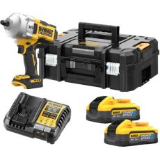 Dewalt Brushless Μπουλονόκλειδο Μπαταρίας 18V 2x5Ah με Υποδοχή 1/2"