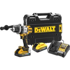 DEWALT PowerStack Κρουστικό Δραπανοκατσάβιδο Μπαταρίας Brushless 18V 2x5Ah