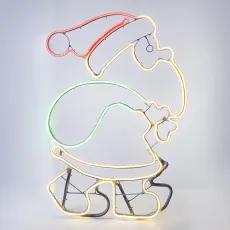 Eurolamp Άγιος βασίλης LED neon φωτοσωλήνα με κίνηση