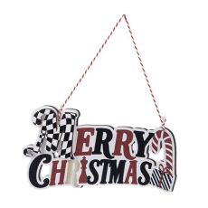Eurolamp Χριστουγεννιάτικο Στολίδι Merry Christmas 23x12x1,5cm Multi
