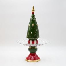 Eurolamp Πιατελα Χριστουγεννιατικο Δεντρο Διακοσμητικη 24.7x40.2cm