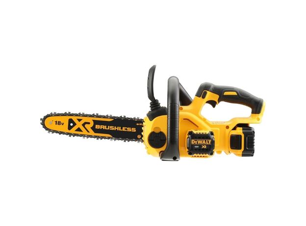 Αλυσοπρίονο Μπαταρίας 18V Li-Ion XR Brushless 30cm με Μπαταρία και Φορτιστή Dewalt DCM565P1-QW