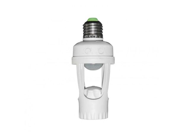 Adeleq 10-502 Ανιχνευτής Κίνησης Ντουί E27 360° 6m Λευκός