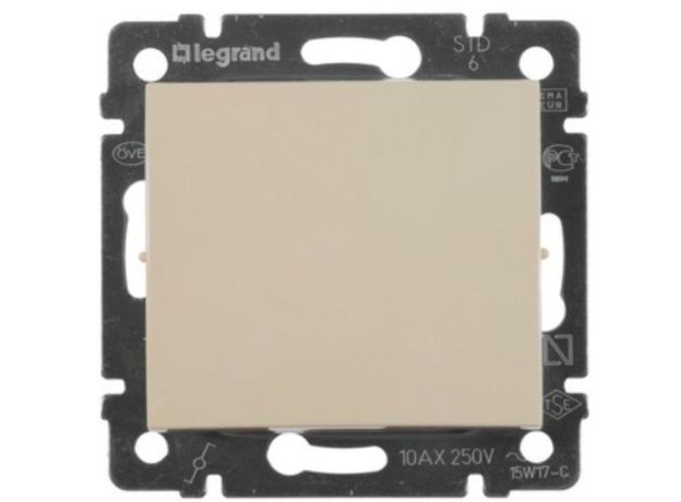 Διακόπτης Αλλέ-ρετούρ Legrand Valena Κρεμ 774306
