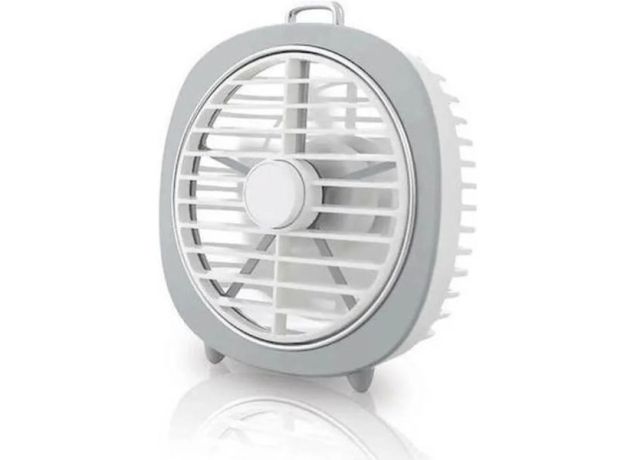 Ανεμιστήρας Επιτραπέζιος 135mm Λευκός Lineme Mini Desktop fan 02-00405