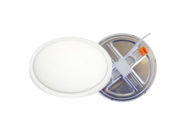 Spotlight 5651 LED Panel Οροφής Χωνευτό Στρογγυλό Ρυθμιζόμενης Κοπής 15W 6000K 1350lm