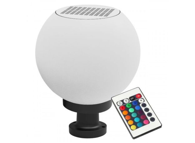 SPOTLIGHT SOLAR ΜΠΑΛΑ Φ30 RGB+CCT 6775