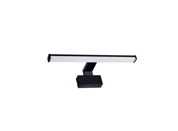 Adeleq 3-601081 LED ΦΩΤΙΣΤΙΚΟ ΛΟΥΤΡΟΥ ΑΛΟΥΜΙΝΙΟ & PC 60cm 10W IP44 CCT ΜΑΥΡΟ
