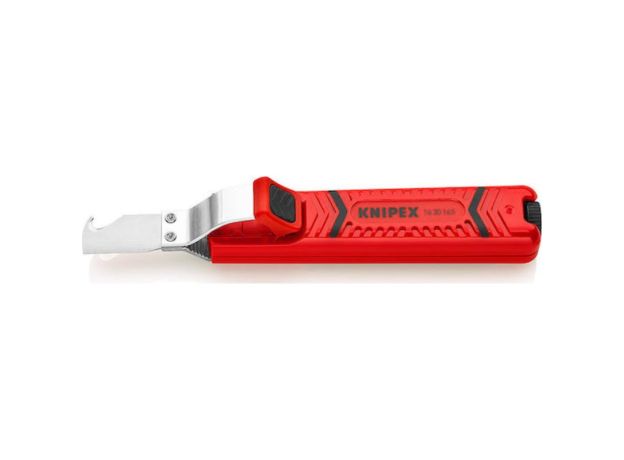 Knipex Περιστροφικός Απογυμνωτής Καλωδίων με Κόφτη και Μήκος 165mm