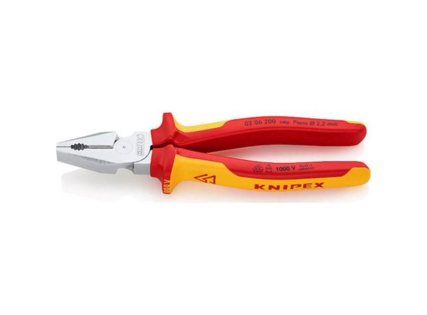 Knipex Πένσα Ίσια Ηλεκτρολόγου Μήκους 200mm