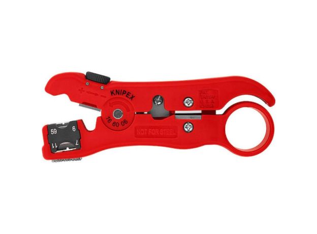 Knipex Περιστροφικός Απογυμνωτής Καλωδίων με Μήκος 125mm