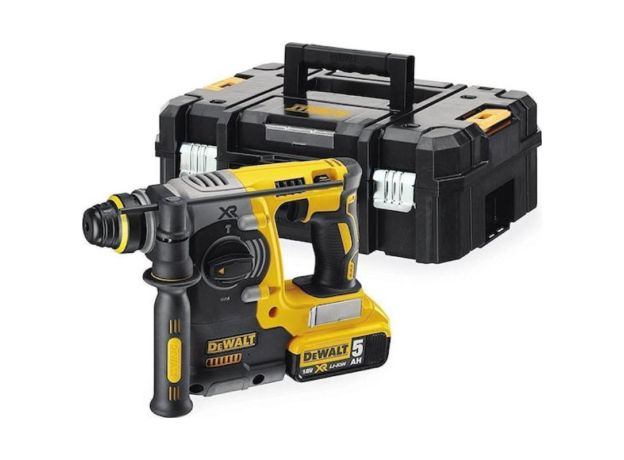 18V XR LI-ION BRUSHLESS ΠΙΣΤΟΛΕΤΟ SDS-Plus 24MM 2.1J 3ΩΝ ΛΕΙΤΟΥΡΓΙΩΝ 2 X 5 Ah ΣΕ ΒΑΛΙΤΣΑ