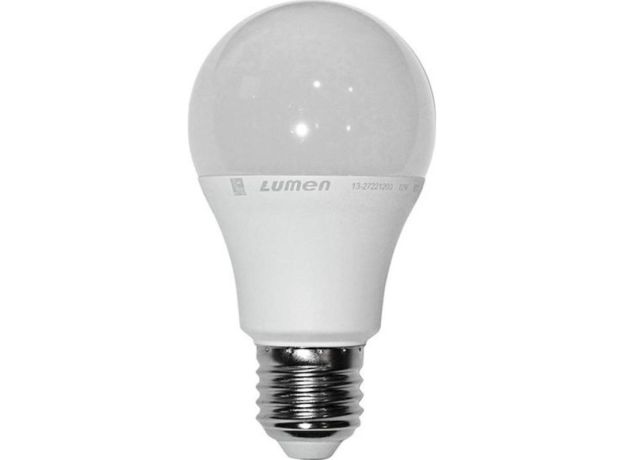 Adeleq Λάμπα LED 8W 110mm για Ντουί E27 και Σχήμα A60 Φυσικό Λευκό 650lm