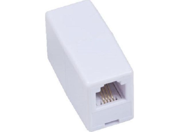 Central Μούφα RJ11 Λευκό