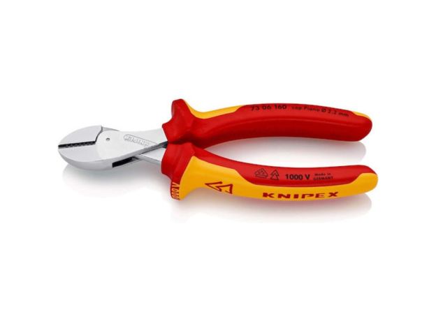 Knipex X-Cut Πλαγιοκόφτης Πλάγιος Ηλεκτρολόγου Μήκους 160mm