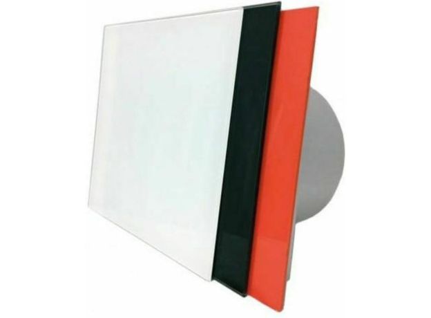 AirRoxy Standard Drim Επιτοίχιος Εξαεριστήρας 100mm Λευκός