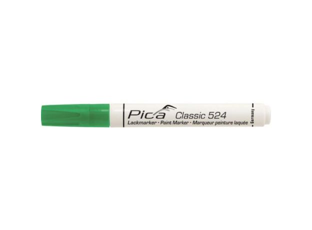 Pica Ανεξίτηλος Μαρκαδόρος Πράσινος 4mm