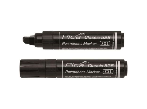 Pica Classic Permanent XXL 528 Ανεξίτηλος Μαρκαδόρος Μαύρος 12mm
