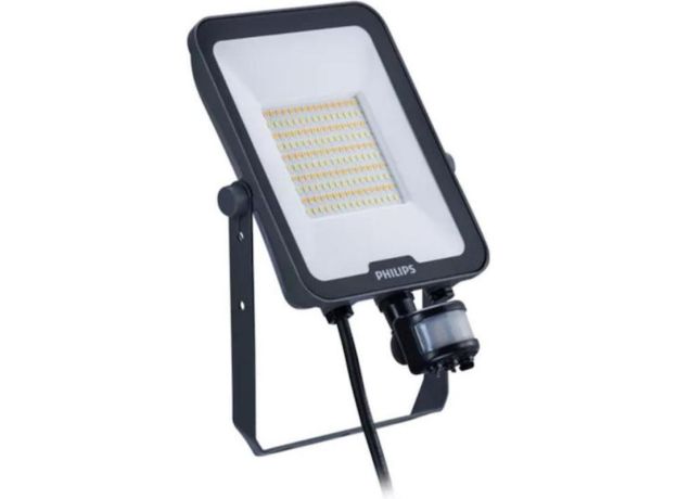 Philips Στεγανός Προβολέας LED 50W Θερμό Λευκό 3000K με Αισθητήρα Κίνησης IP65