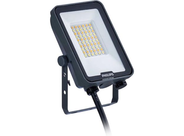 Philips Στεγανός Προβολέας LED 30W Θερμό Λευκό 3000K IP65