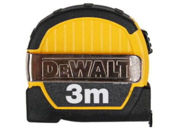 DEWALT Μετροταινία με Αυτόματη Επαναφορά 3m