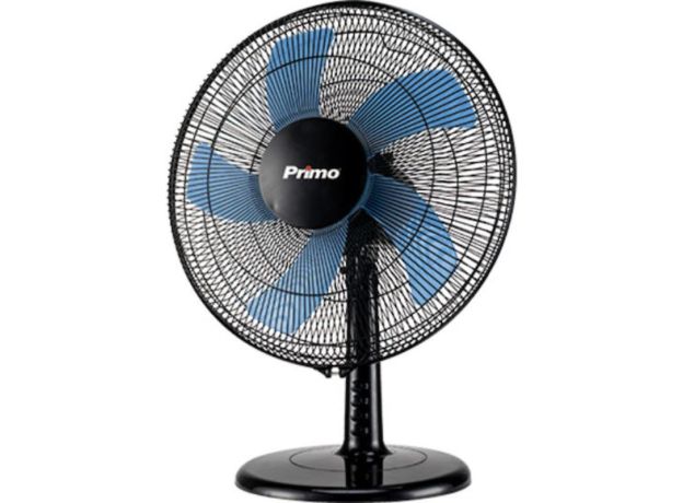 Primo PRTF-80444 Επιτραπέζιος Ανεμιστήρας 50W Διαμέτρου 40cm Μαύρος