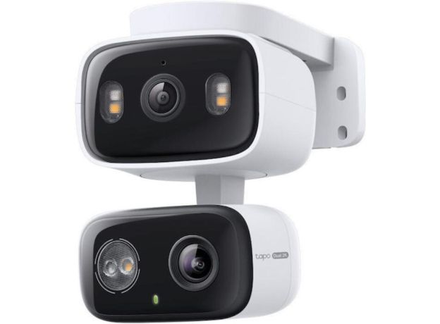 TP-LINK Tapo C246D v1 IP Dual Κάμερα Παρακολούθησης Wi-Fi Full HD+ 3MP Αδιάβροχη με Αμφίδρομη Επικοινωνία