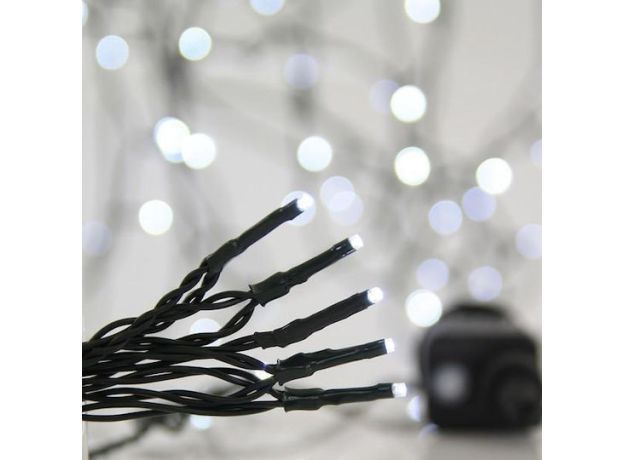 Eurolamp 700 Λαμπάκια LED Λευκά σε Σειρά