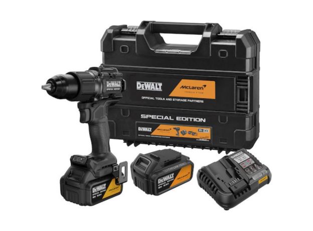 DEWALT McLaren Κρουστικό Δραπανοκατσάβιδο Μπαταρίας Brushless 18V 2x5Ah