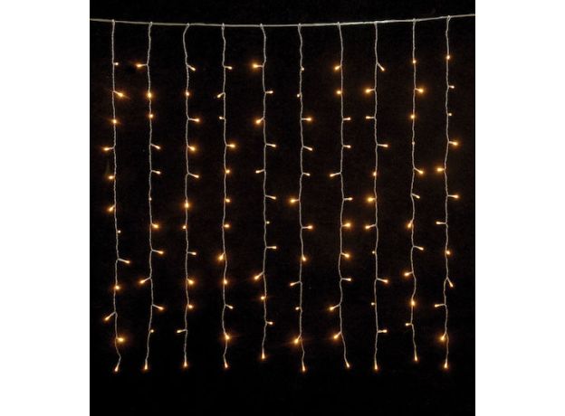 Lianos 540 Λαμπάκια LED 3μ. x 200εκ. Θερμό Λευκό τύπου Κουρτίνα