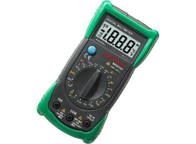 Mastech MS8233A Ψηφιακό Πολύμετρο με Buzzer με Μέτρηση AC / DC / Αντίστασης
