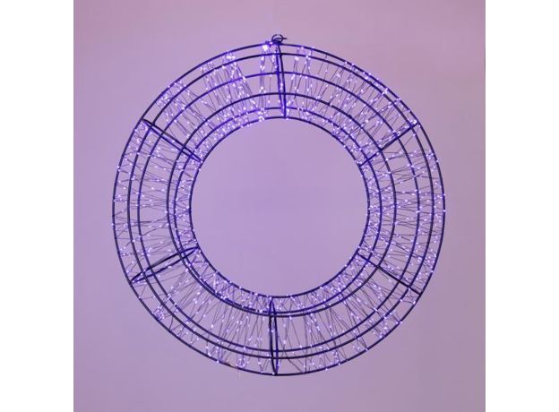 Eurolamp Φωτιζόμενη Χριστουγεννιάτικη Μεταλλική Φιγούρα Μήκους 40εκ.