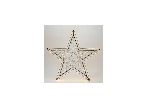 Eurolamp XMAS ΦΩΤΙΖΟΜΕΝΟ ΑΣΤΕΡΙ 100 MINI LED ΜΕΤΑΣΧΗΜΑΤΙΣΤΗ