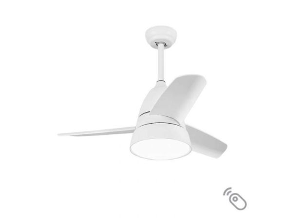 Ανεμιστήρας Οροφής LED 36" / 90cm Λευκός Lineme Mistral 02-00156
