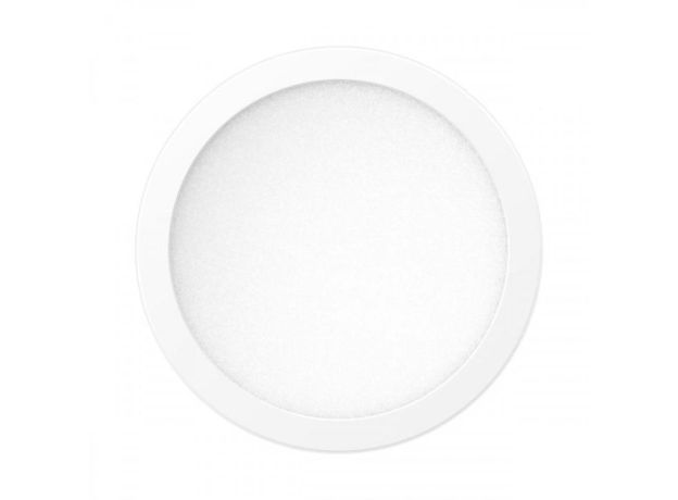 Χωνευτό LED Πάνελ Οροφής 18W 6000K Στρογγυλό Λεπτό Spotlight 6206